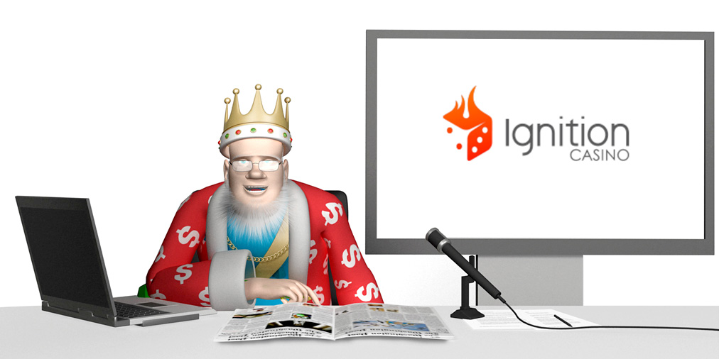 The Roulette King is going over the Ignition Casino bonus details. The King also reviews the casino.