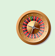 Roulette Wheel - Vector graphic in jpg format