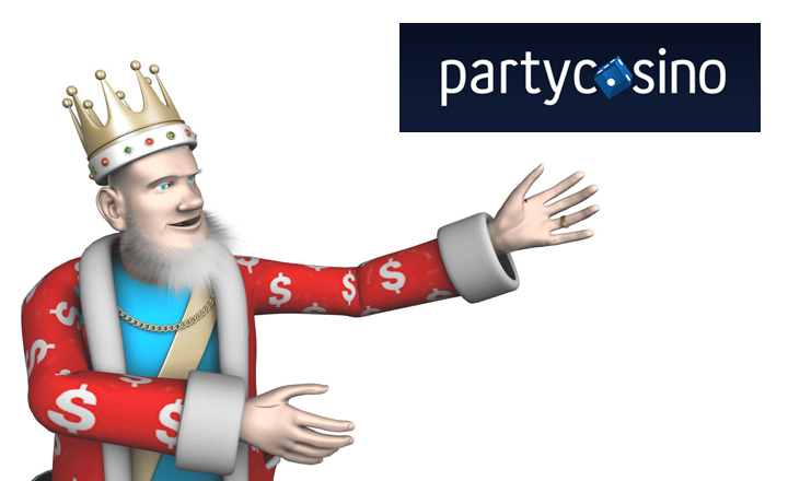 The King presents and reviews the famous PartyCasino.